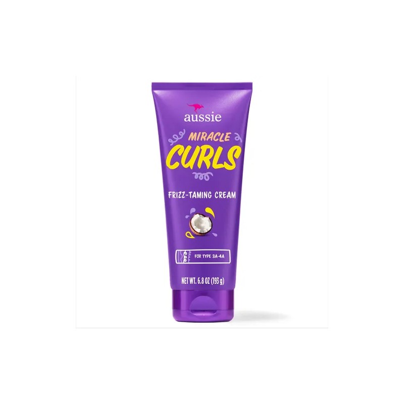 Aussie Crema Para Rizos, Cabello Rizado, 2 Pack