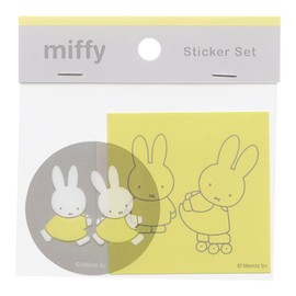 Miffy [Die Cut Sticker] Sticker Set/friend Dick Bruna