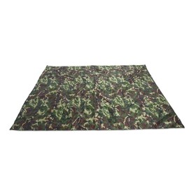 Hoite Camping Tarp, Camouflage Waterproof Camping Tent Shelter Tent Tarp Movable Lightweight Rain Cover Mat for Outdoor Picnic (2 X 2M)