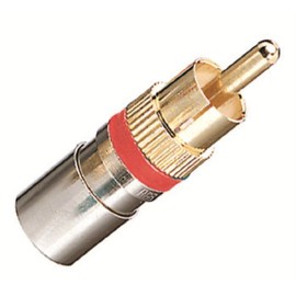 Ideal Industries OmniCONN RG-59 Compression RCA Connector, Card of 10