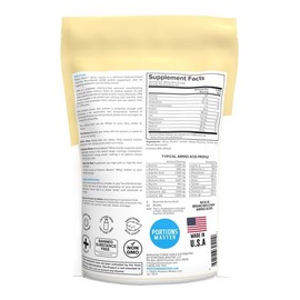 Portions Master CFM Whey Isolate Protein Powder, 2 LB, 23g Low Carb, Low Fat, Cold-Processed, Fast Absorbing, Muscle Growth & Recovery Support (Vanilla Ice Cream)