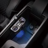 Carmate DZ273 Car Socket, With 2 Cords, 2 USB Ports,