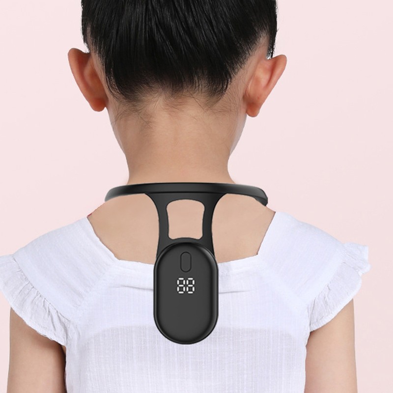 Intelligent Posture Trainer with LCD Prevent Hunchback Accurate Monitoring Hanging