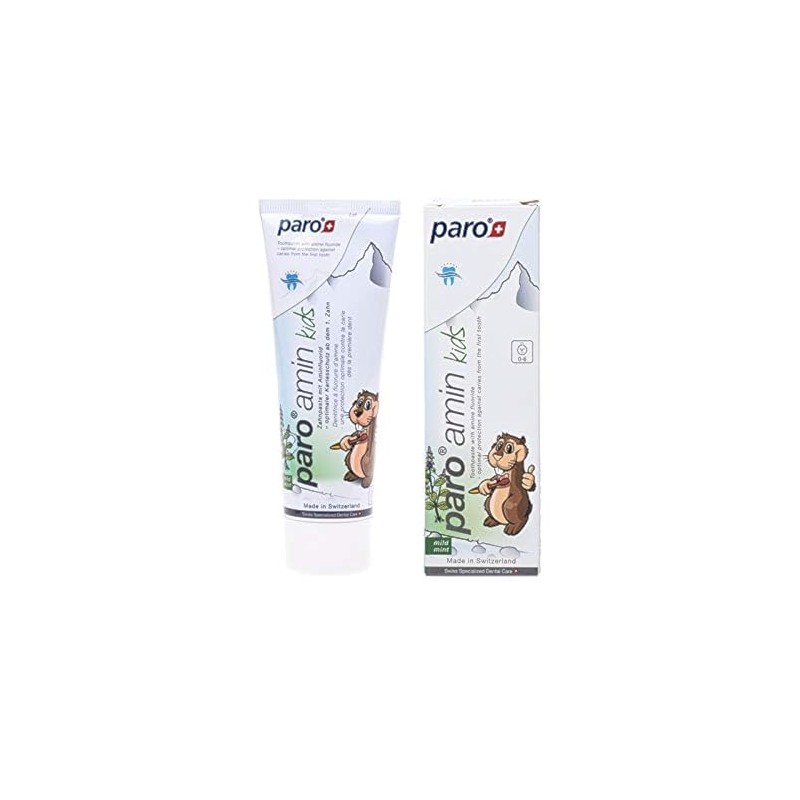 ParoSwiss paro amin kids, mit Amin Fluorid 0.050%, 500 ppm,