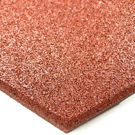 RevTime 20 pcs Hexagon Rubber Pavers 10-1/2", 3/4" Thick for Garden pavers, Deck Floor Tile, Patio Floor mats, Lawn Stepping Stones, Terra Cotta