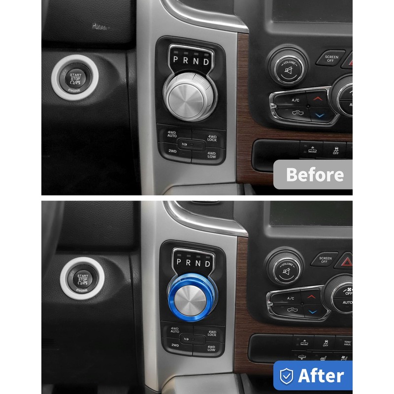 Gear Shift Switch Knob Cover for 2013-2017 Dodge RAM Gear
