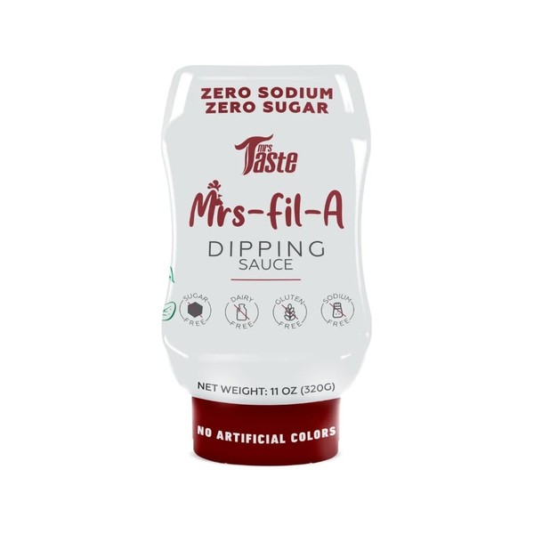 Mrs Taste Mrs Taste Sugar Free Dipping Sauce, Zero Calories,