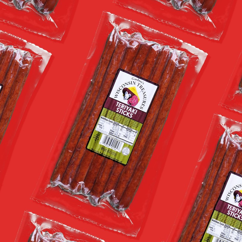 Gardner's Wisconsin Cheese, Meat Sticks (1 Ounce Sticks, Pack of