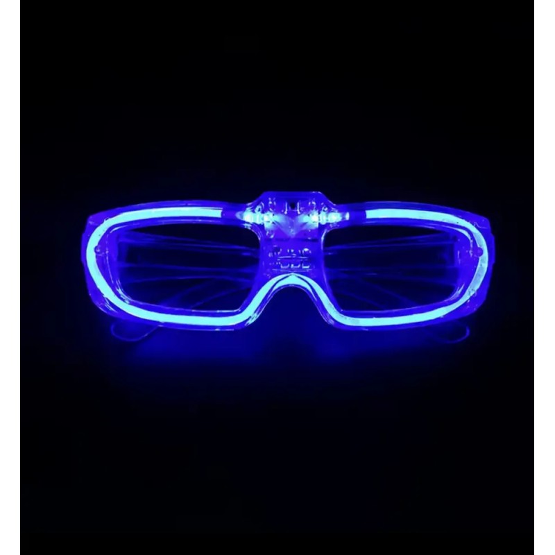 Gafas Led Neón Intermitentes Para Fiestas Y Baladas