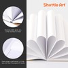 Shuttle Art Marker Pad, 8.3”x7.67” Portable Square Sketchbook, 50 Sheets