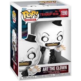 POP Movies: Terrifier - Art The Clown Funko Vinyl Figure (Bundled with Compatible Box Protector Case) Multicolor 3.75 inches