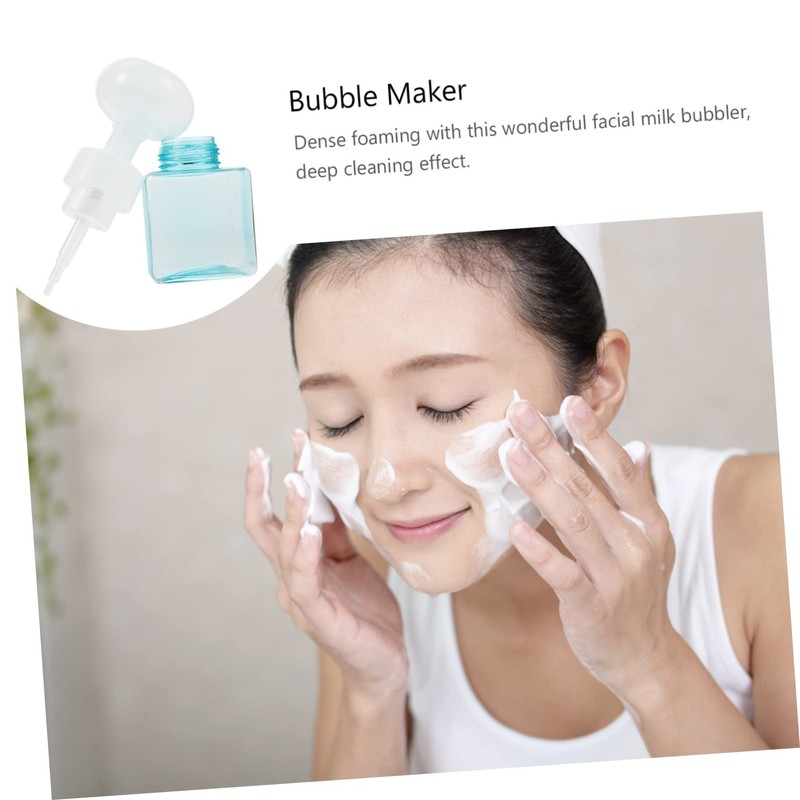 Sosoport Empty Foaming Bottle Dispenser Refillable Travel Soap Container for