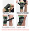 Knee Support Pack of 2 Sports Knee Support with Adjustable