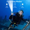 WINDFIRE Scuba Diving Light, Super Bright 5000 Lumens Scuba Diving