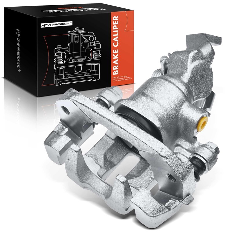 A-Premium Disc Brake Caliper Assembly with Bracket Compatible with Select