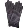 SNUGRUGS Womens Soft Leather Stylish Winter Glove/Gloves with Button Design