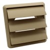 Kair Beige Gravity Grille 155mm External Dimension Ducting Air Vent