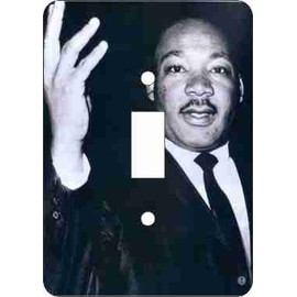 Martin Luther King Switch Plate (African American Single Switch Plate)