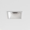 Astro Minima Slimline Square Fixed Fire-Rated IP65 Bathroom Downlight -