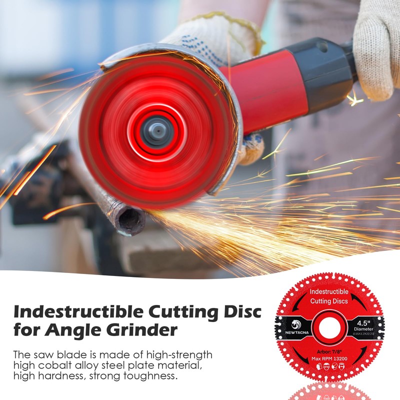 NEWTACNA Indestructible Disc Angle Grinder Cutting Disc Indestructible Disc for