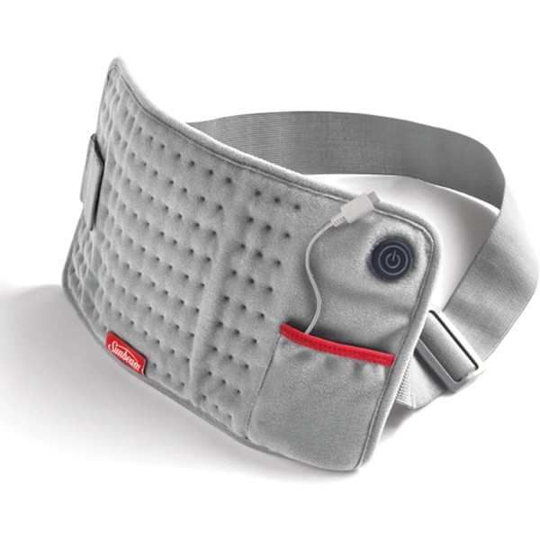 Sunbeam USB-C Heating Pad Portable Pain Relief Cramps Back Shoulder