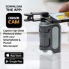 Carson Clip Adaptador Digital para Smartphone MicroBrite Plus 60x-120x LED