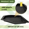 Betonex 6 pcs Flagstone Molds ABS 2mm Cement Mold -