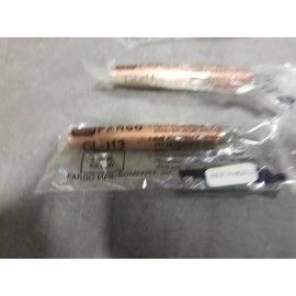 Fargo Qty of 10- *New* FARGO HUBBELL GL-113  COPPER SPLICE SLEEVE  #3SOL #4STR  6A CW