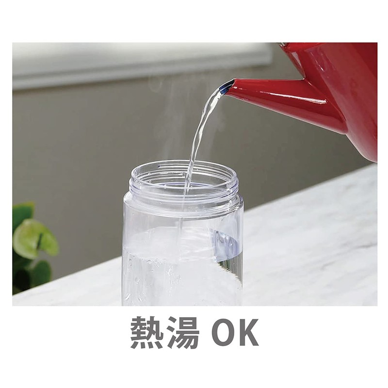 Iwasaki Industrial Cold Water Bottle K-1287 W Seamless Pitcher 9.1