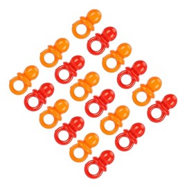 150 Unidades Mini Chupetes Acrílico para Baby Shower, Accesorios Decoración Ropa y Áreas Circundantes, Surtidos a Granel, Chupete Plástico Multicolor, Artesanía Diminuta, Mezcla de Colores Sólidos
