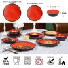 Melamine Dinnerware Set - 12pcs dinnerware set Indoor and Outdoor