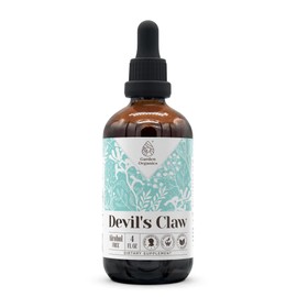 Devil's Claw Alcohol-Free Natural Tincture Extract, Immune System Booster, Liquid Drops Made from 100% Devil's Claw (Harpagophytum procumbens) Dried Root (4 fl oz)