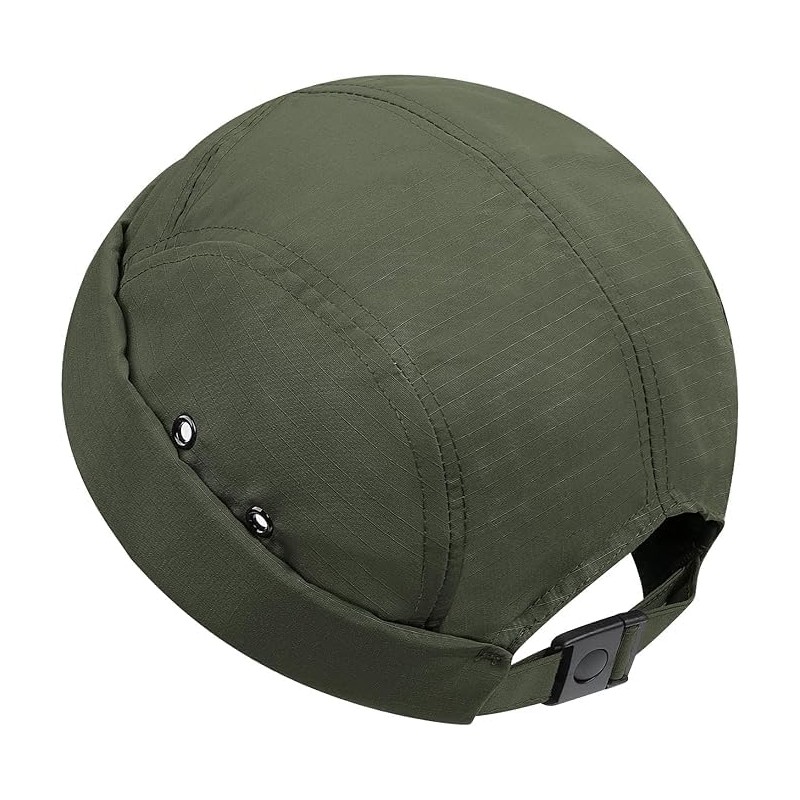 Clakllie Docker Cap Rolled Cuff Harbour Hat Summer Adjustable Sailor