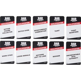 Mattel Games Mattel Games Bad Interviews by Funemployed Party Game for Adults & Parties for 3 or More Players, Hilarious Quick-Thinking Play with Cards