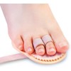 Férula y enderezadora de dedos de los pies, bucles ajustables,