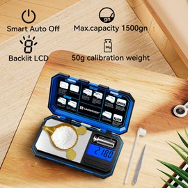 UNIWEIGH Digital Reloading Scale Precision 1500 Grains x 0.1gn