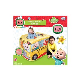 CoComelon Exclusive Musical School Bus Pop Up Play Tent, Ages 3 Years & Up