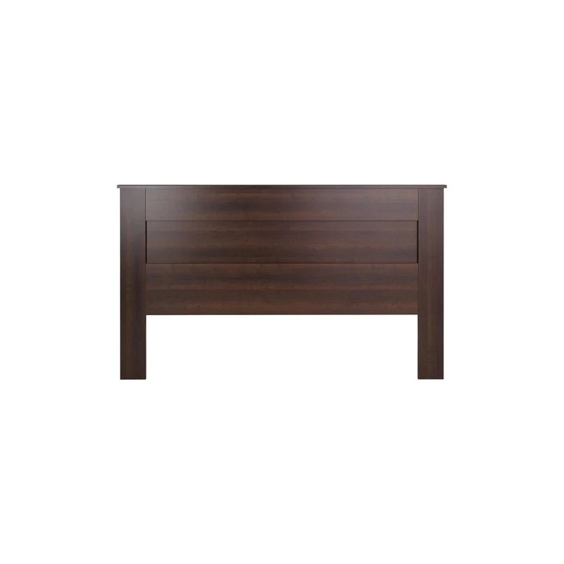 Prepac King Flat Panel Headboard in Espresso