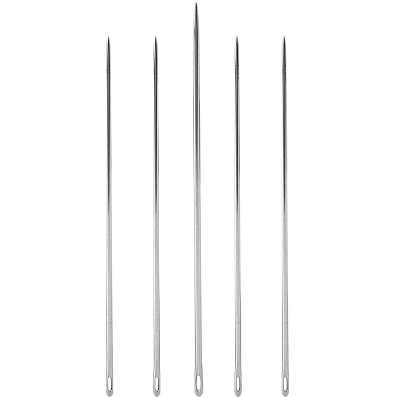 CENPEK 2 Pieces Desk Needle Threader, Automatic Double Needle Hand