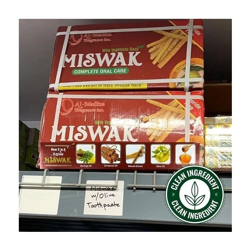 salamnutrition MISWAK Toothpaste 6 Pack 5 in 1 Essential 100%