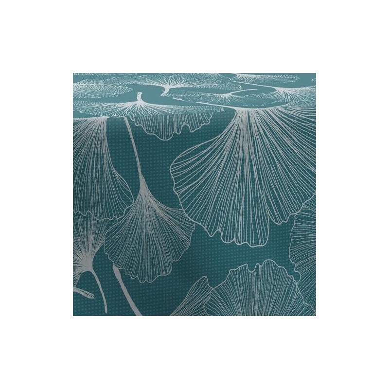 Le linge de Jules Tovaglia antimacchia Biloba verde, rettangolare, 150