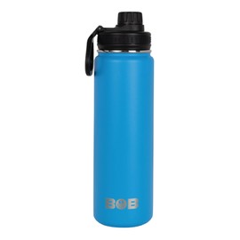 BOB THE COOLER CO - 26oz The Big Swig Double Wall Vacuum Insulated Water Bottle with Spout Lid, Made of Stainless Steel, Leak Proof, Great for Sports, Travel, & More