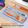 ZIYOU LANG T96 Wireless Gaming Keyboard and Mouse Combo, Dual