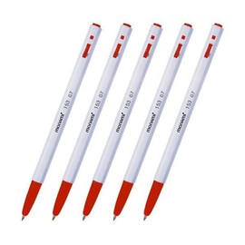 Monami 153 Oil-based Ballpoint Pen Red 0.7mm 12-Piece Set BP / 모나미 153 유성 볼펜 적 0.7mm 12자루 1타 BP