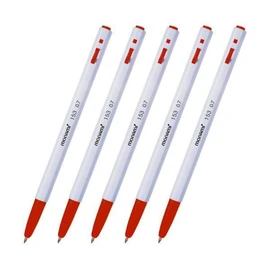 Monami 153 Oil-based Ballpoint Pen Red 0.7mm 12-Piece Set BP / 모나미 153 유성 볼펜 적 0.7mm 12자루 1타 BP