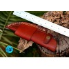Buck Knives GENUINE LEATHER SHEATH CUSTOM HANDCRAFT FOR FIXED BLADE