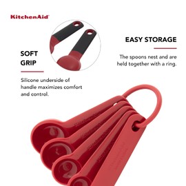 KA UNIVERSAL S5 MEASURE SPOON RED
