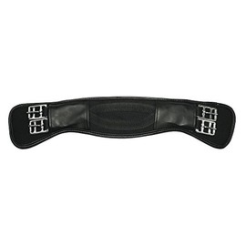 Kerbl 32445 Curved Saddlegirth - Black, 70 cm