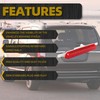 Dasbecan LED 3rd Third Brake Light Center High Mount Stop