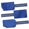 CIYODO 6ft Table Cover Fitted Stretchy Tablecloth for Folding Tables